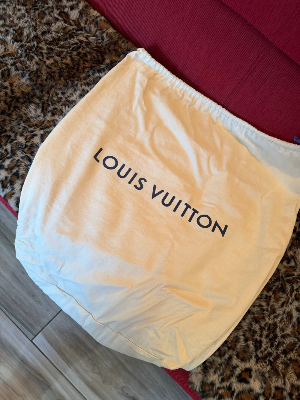Louis Vuitton Monogram Canvas Tote with Vachetta Trim